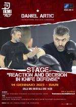 14 Gennaio 2023 - Stage Reaction and Decision in Knife Defense - Bari