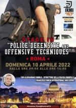 10 Aprile 2022 Stage in Police Defensive Techniques - Roma